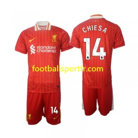 Tenue Liverpool Chiesa 14 Enfant Domicile 2024-2025 Maillot de Foot